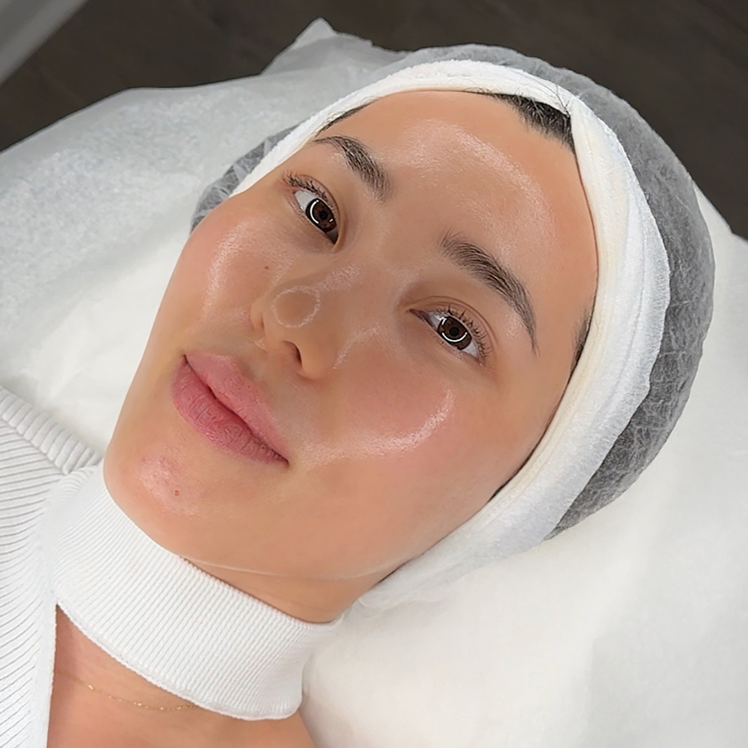 Glass skin facial